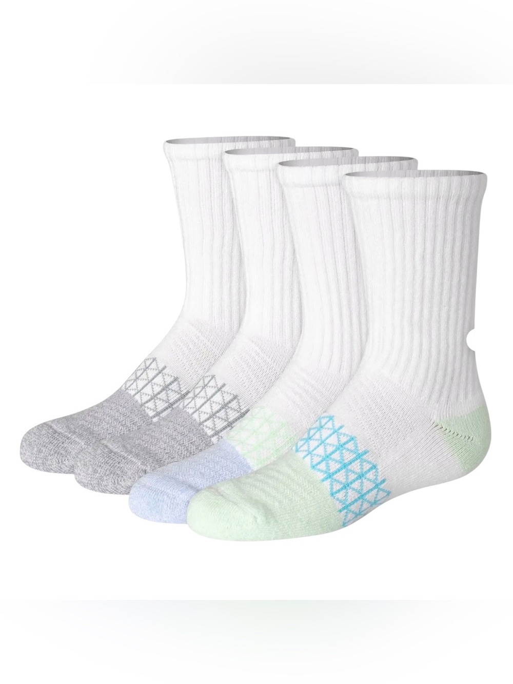 Hanes Absolute Active Girl’s Crew Socks 5 Pairs